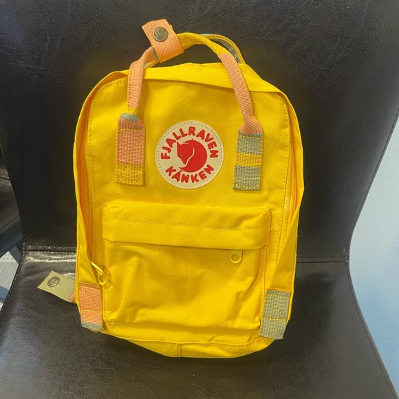 fjallraven backpack mini yellow Fjallraven KÅNKEN MINI